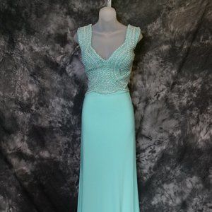 Size 10 Mint Evening Gown